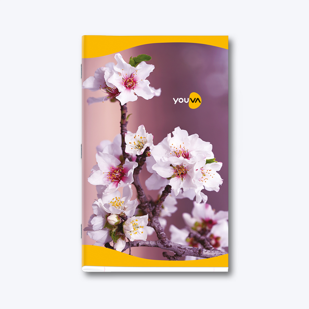 Navneet Youva | Soft Bound Long Book for Students | A4 Size 21 cm x 29.7 cm | Feminine Series | Single Line