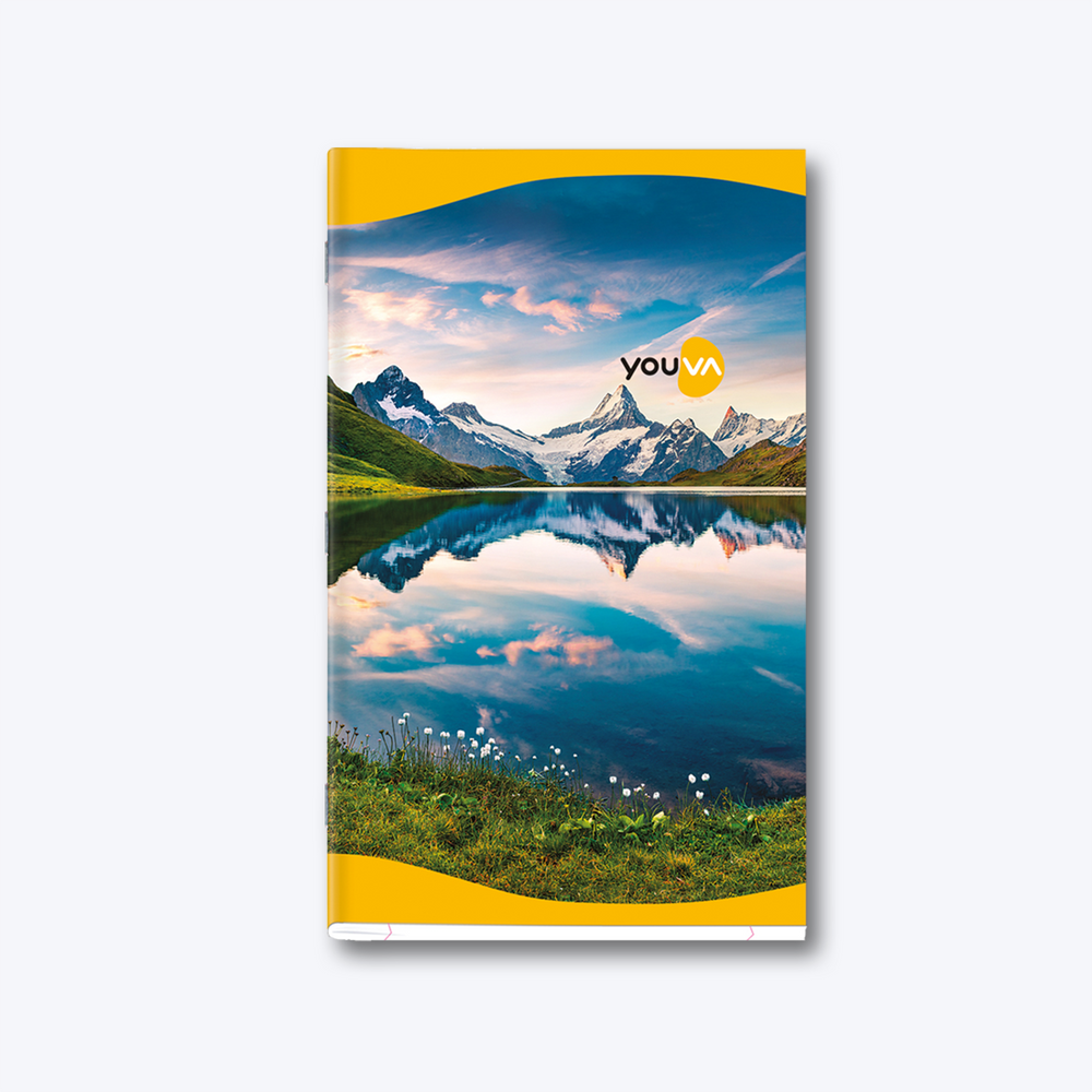 Single Line YOUVA  Long Book – King Size (Soft Bound)