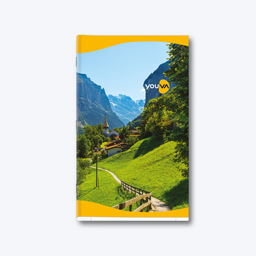 Unruled YOUVA  Long Book – King Size (Soft Bound)