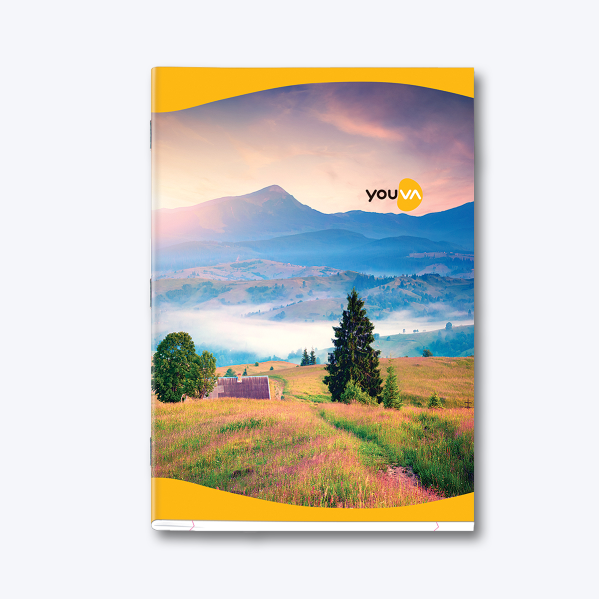 Navneet Youva | Long Book | Soft Bound / Soft cover Notebook for Students | A4 size - 21 cm X 29.7 cm | Single line | 76 Pages | Pack of 4
