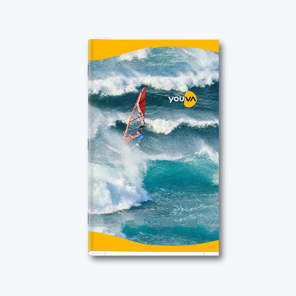 Single Line YOUVA  Long Book – King Size (Soft Bound)