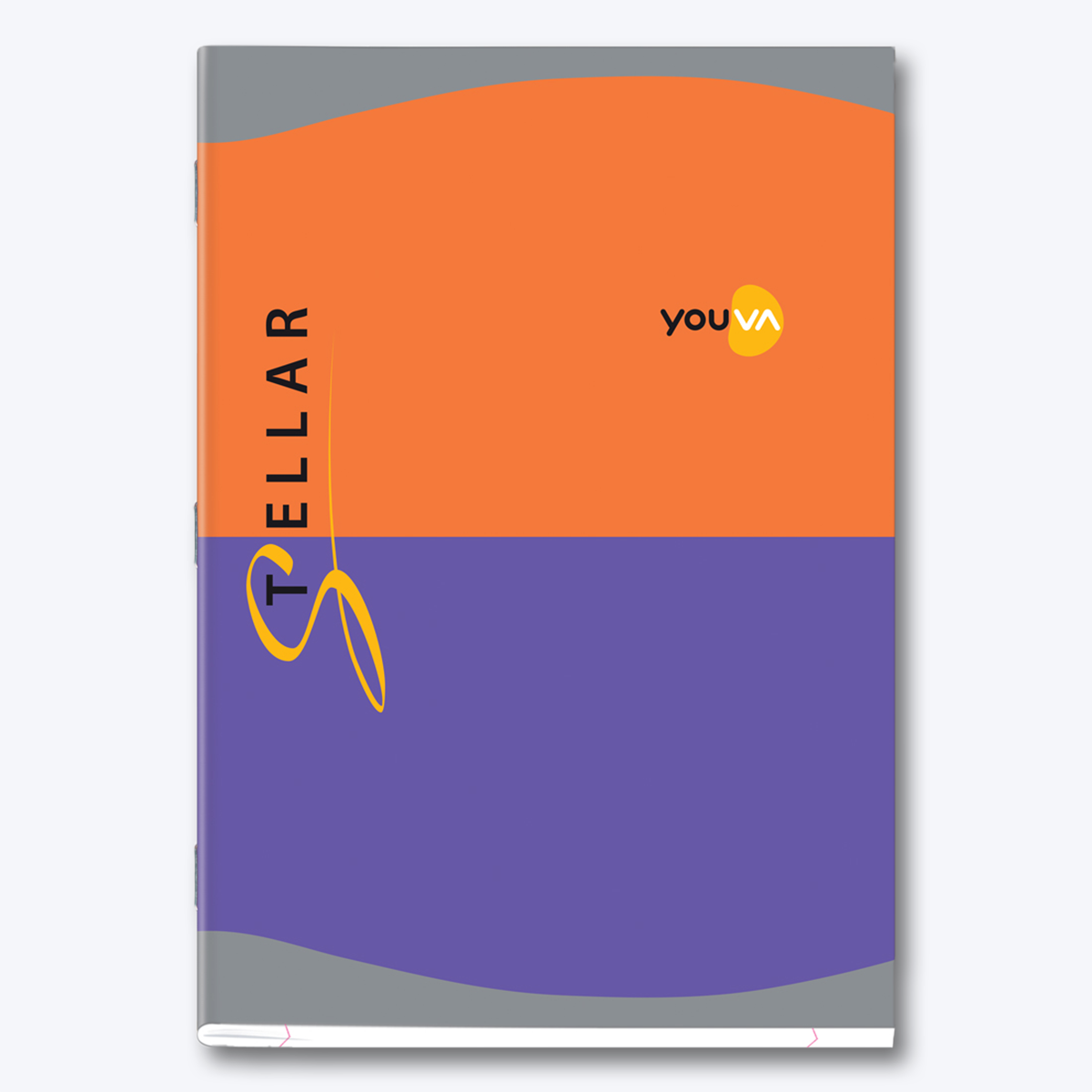 Navneet Youva Stellar | Soft Bound upgraded Long Book for students | A4 size- 21 cm x 29.7 cm | Single Line | 324 Pages | Pack of 1