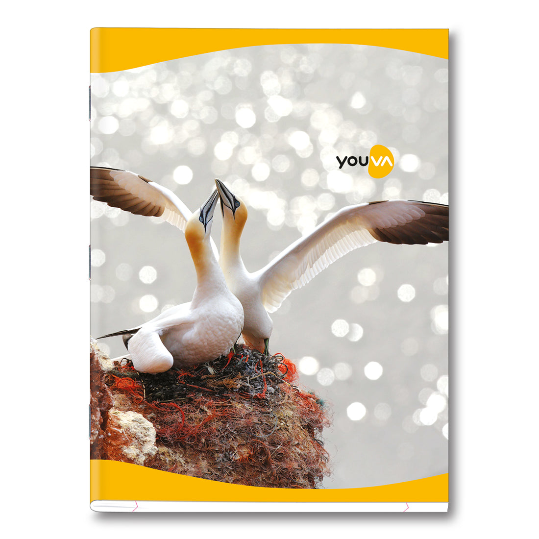 Double Line YOUVA  Note Book – Jumbo Size (Soft Bound) Pack Of 6