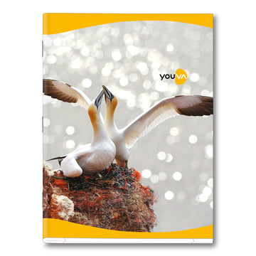 Double Line YOUVA  Note Book – Jumbo Size (Soft Bound) Pack Of 6