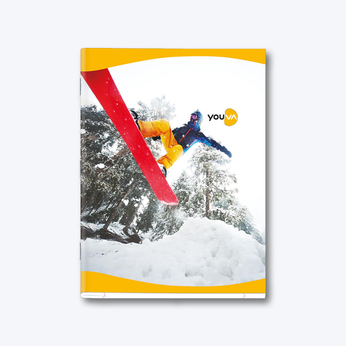 Single Line (Wide Ruled) YOUVA  Note Book – Jumbo Size (Soft Bound) Pack Of 6