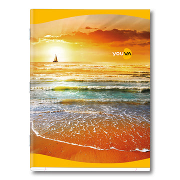 Medium Square (0.5”) YOUVA  Note Book – Jumbo Size (Soft Bound) Pack Of 6