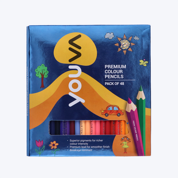 Premium Colour Pencils (Pack of 48) Pack Of 1