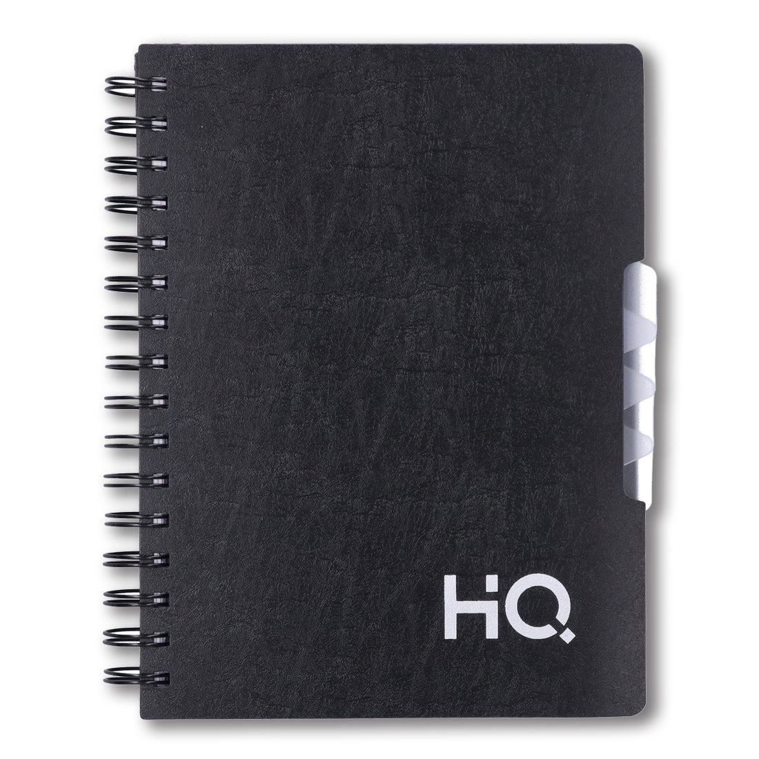 Navneet HQ | Five Subject Book Black | Wiro Bound | Unruled | A4 Size - 29.7 cm x 21 cm | 300 Pages Pack Of 1