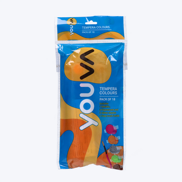 Tempera Colours (Pack of 18) Pack Of 18