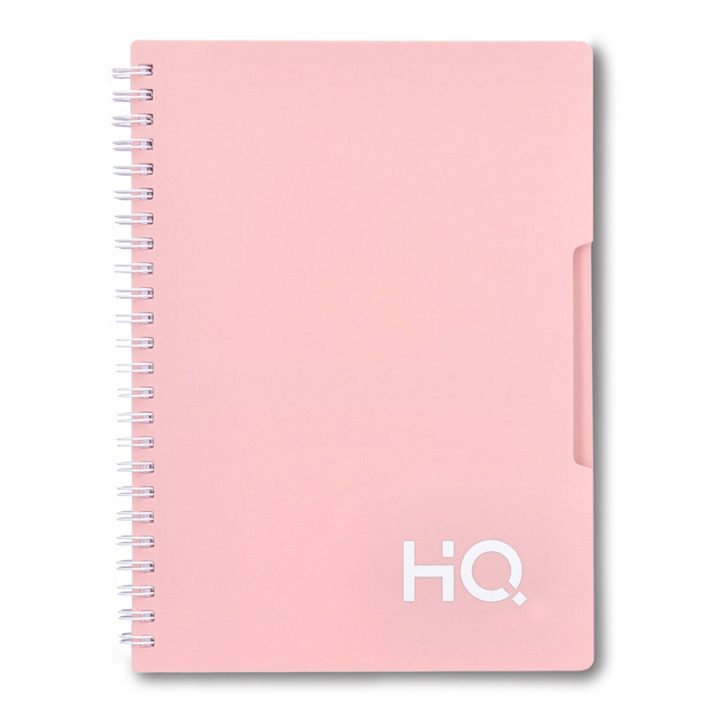 HQ Single Subject Book (A5 Size) Salmon Pink HQ Single Subject Book