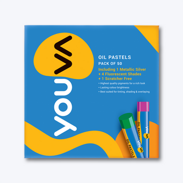 Oil Pastels (Pack of 50) Pack Of 1