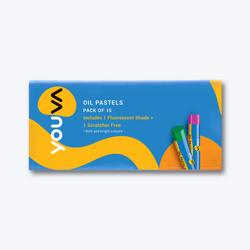 Oil Pastels (Pack of 15) Pack Of 4