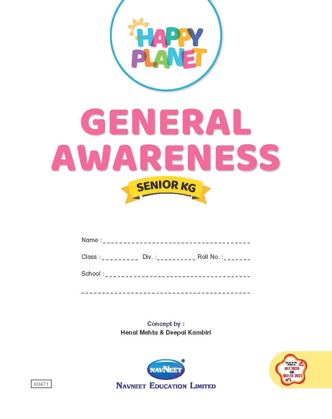 HAPPY PLANET GENERAL AWARENESS - SENIOR KG