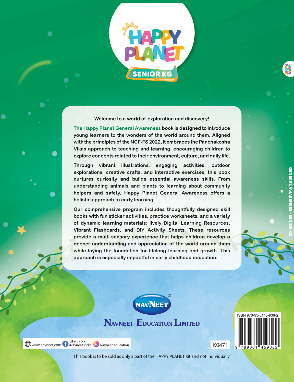HAPPY PLANET GENERAL AWARENESS - SENIOR KG