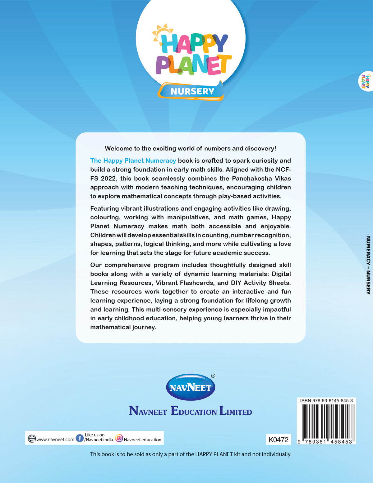 HAPPY PLANET NUMERACY - NURSERY