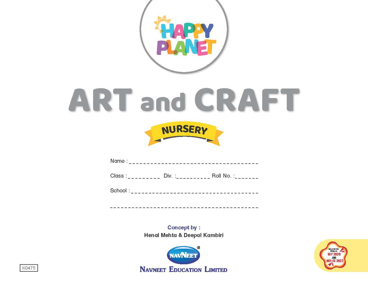 HAPPY PLANET ART & CRAFT - NURSERY