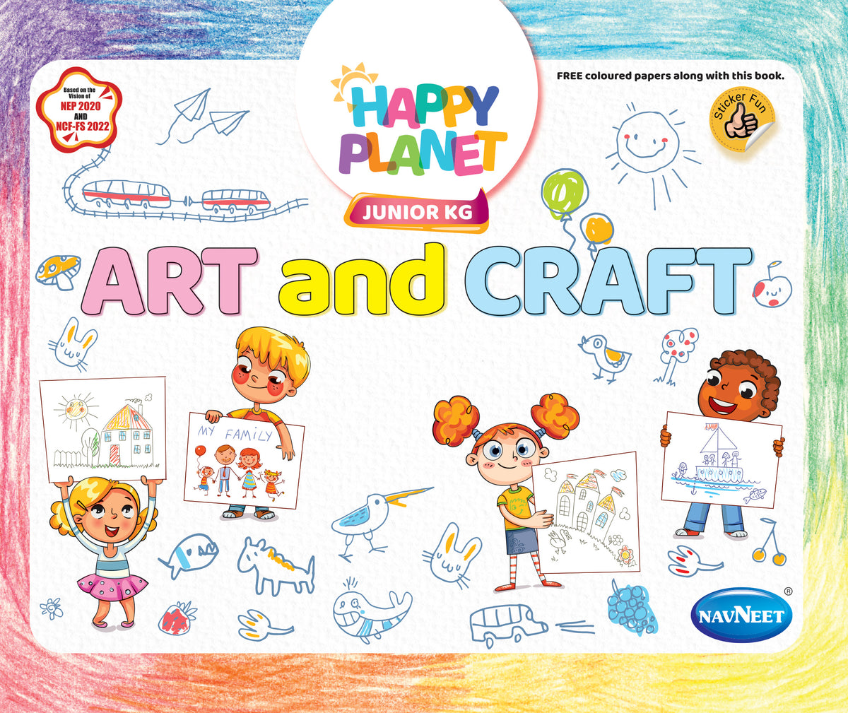 HAPPY PLANET ART & CRAFT - JUNIOR KG