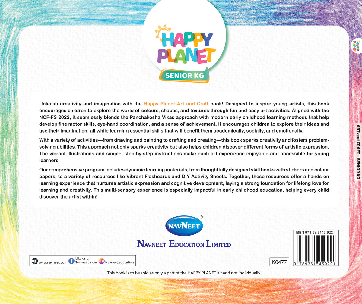 HAPPY PLANET ART & CRAFT - SENIOR KG