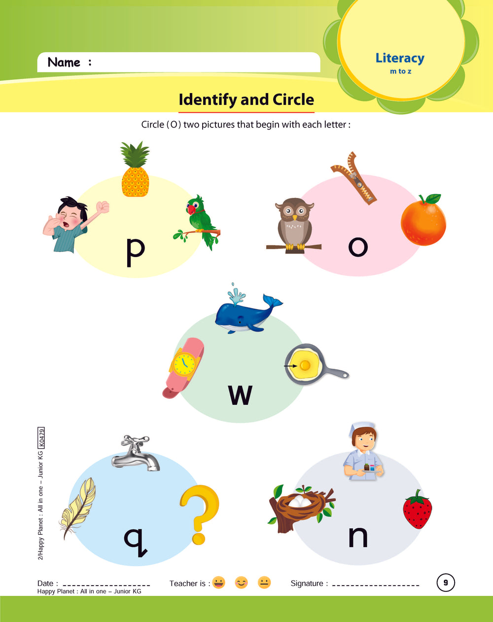 HAPPY PLANET ALL-IN-ONE - JUNIOR KG