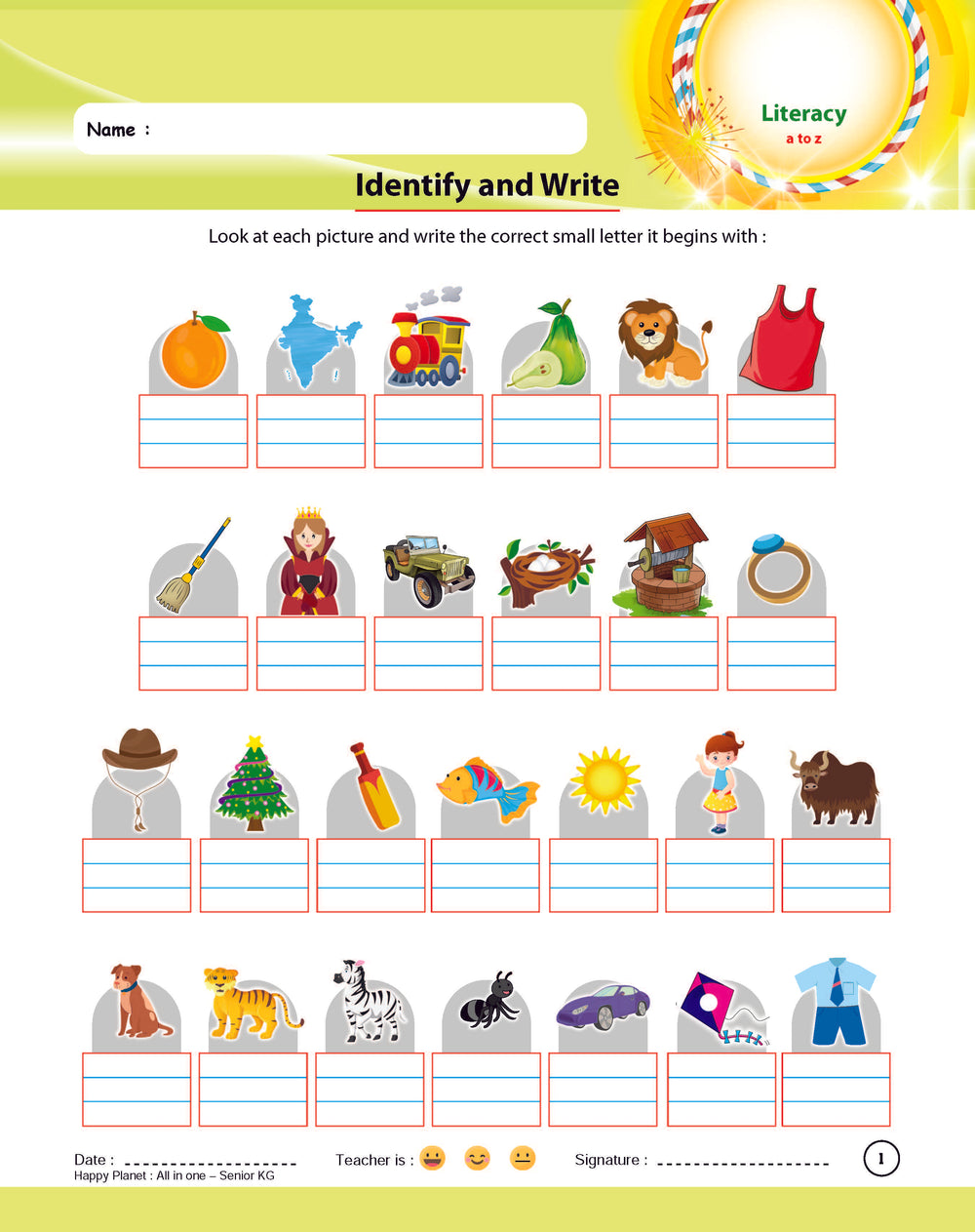 HAPPY PLANET ALL-IN-ONE - SENIOR KG