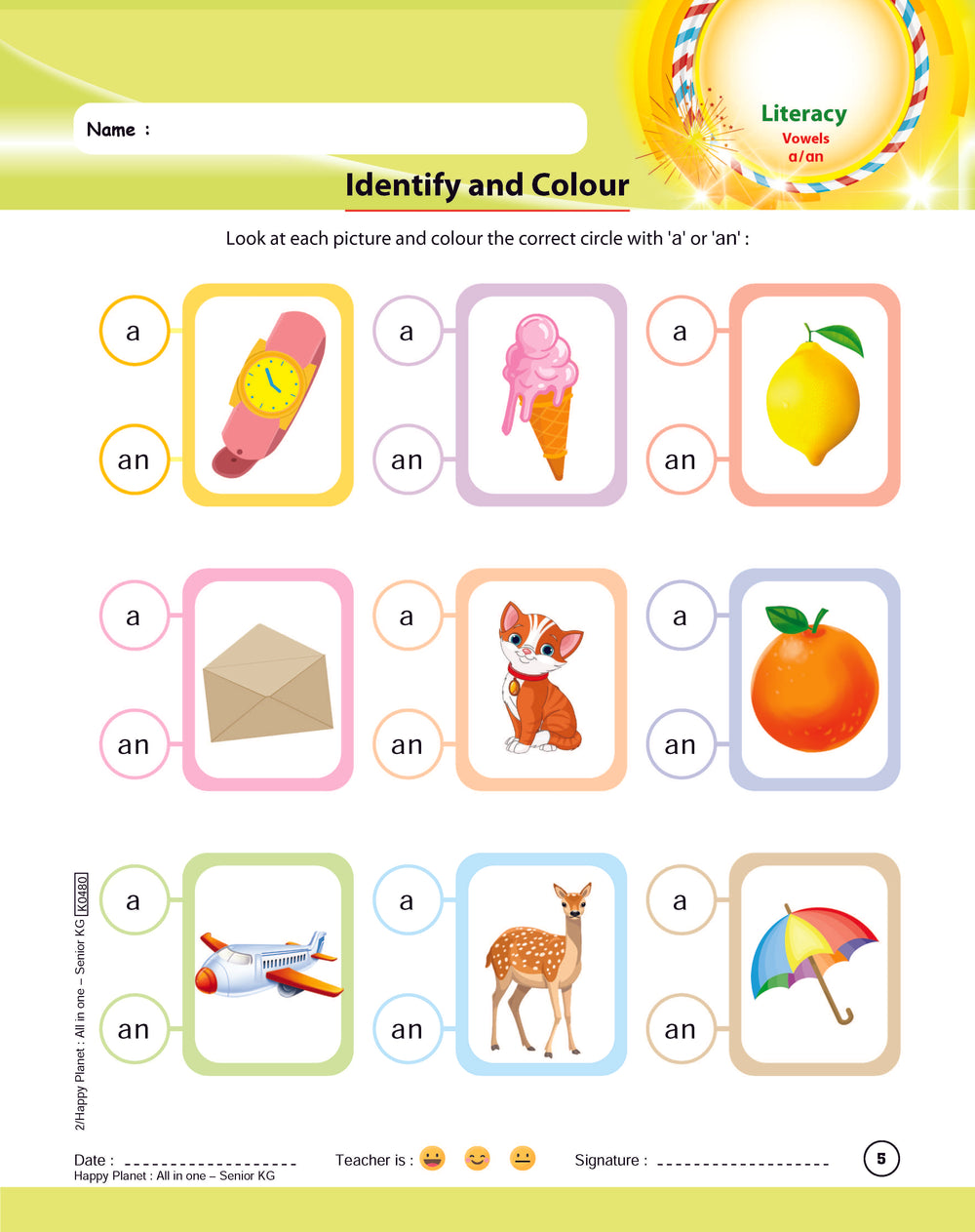 HAPPY PLANET ALL-IN-ONE - SENIOR KG