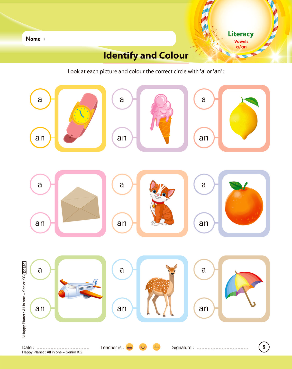 HAPPY PLANET ALL-IN-ONE - SENIOR KG