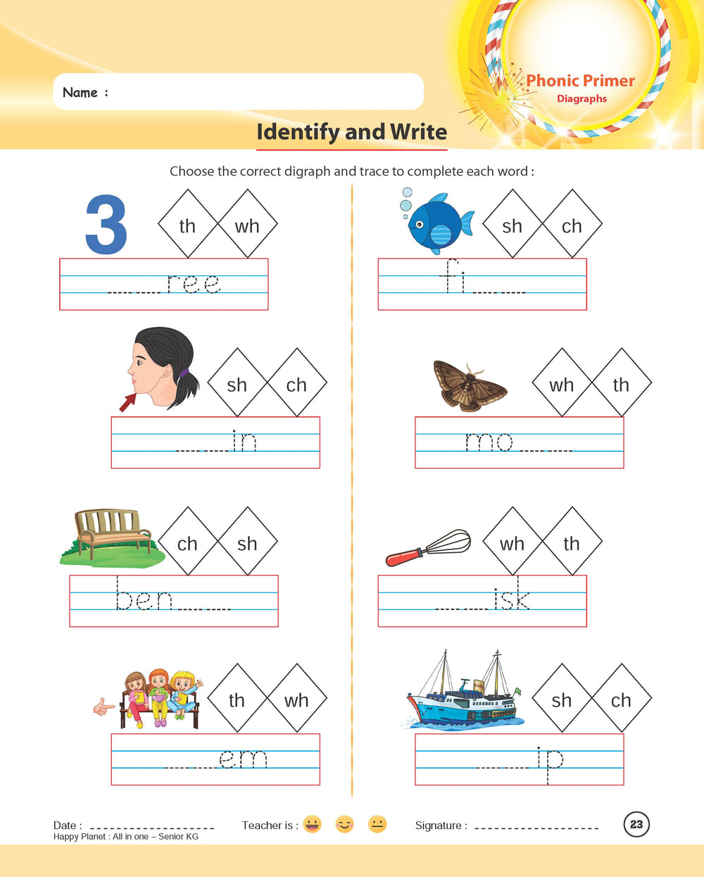 HAPPY PLANET ALL-IN-ONE - SENIOR KG