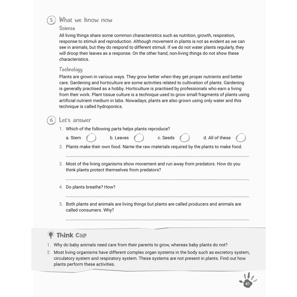 RISE EXPLORE AND LEARN SCIENCE  |  Class  VI  |