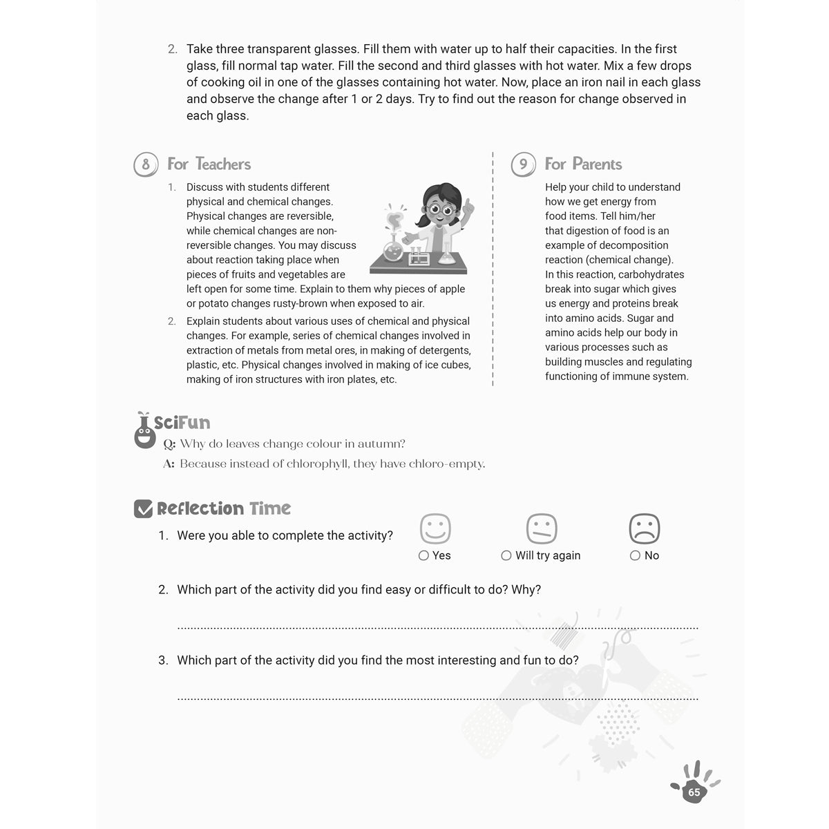RISE EXPLORE AND LEARN SCIENCE  |  Class  VII  |