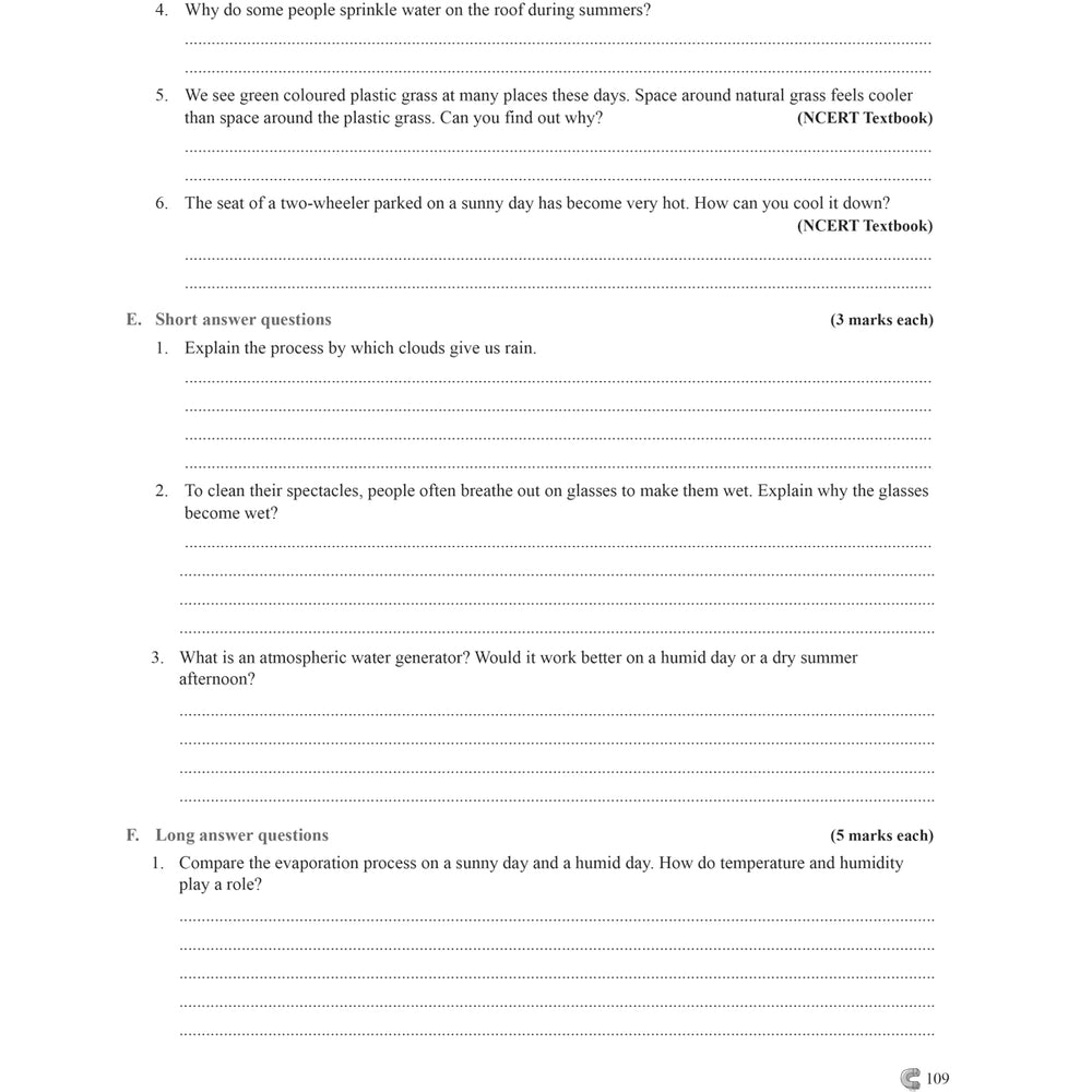 RISE DO AND LEARN SCI.NCERT COMPANION  |  Class  VI  |
