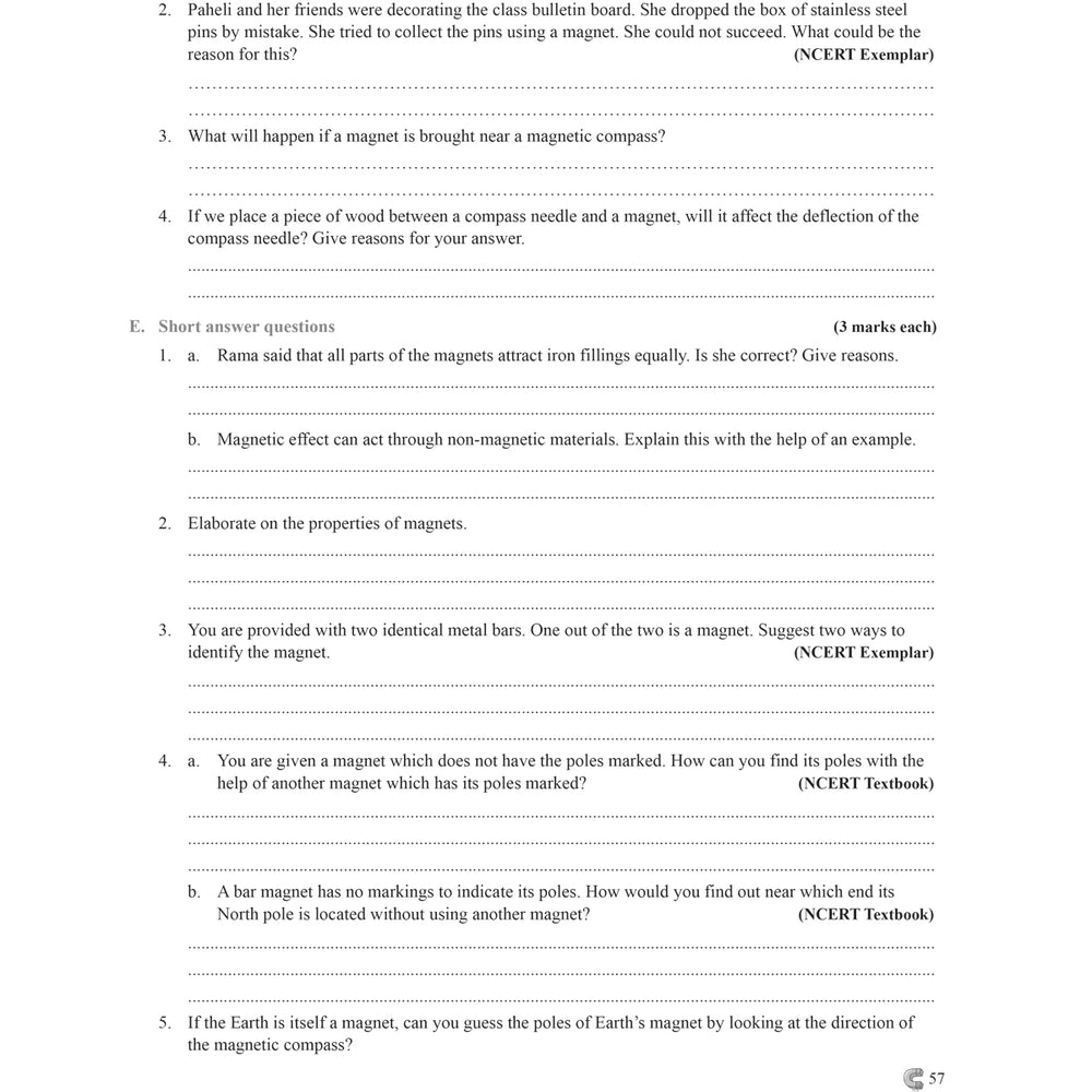 RISE DO AND LEARN SCI.NCERT COMPANION  |  Class  VI  |