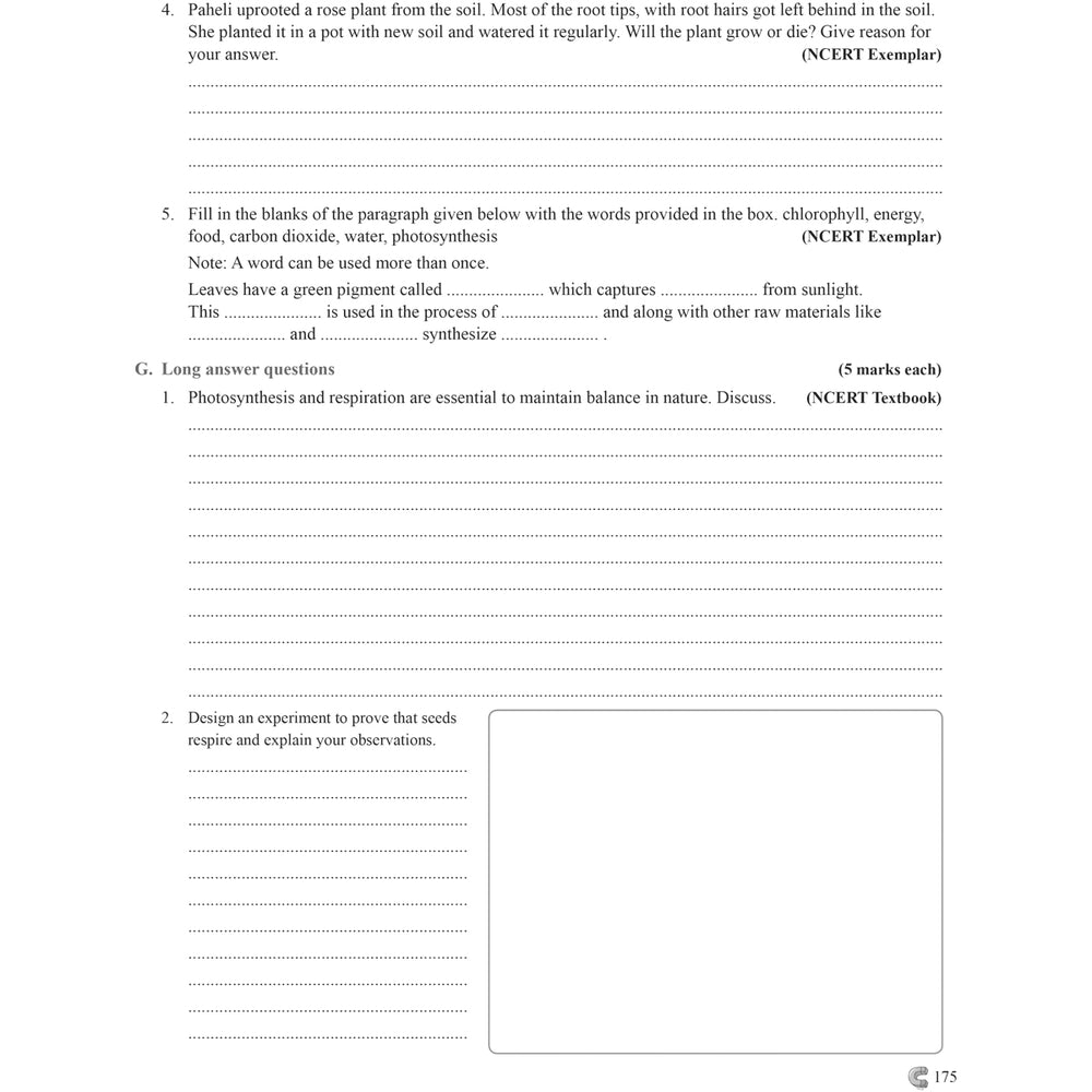 RISE DO AND LEARN SCIENCE  |  Class  VII  |