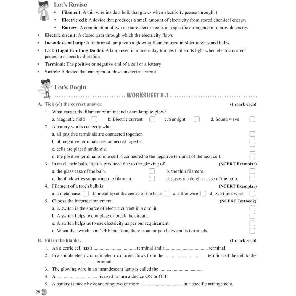 RISE DO AND LEARN SCIENCE  |  Class  VII  |