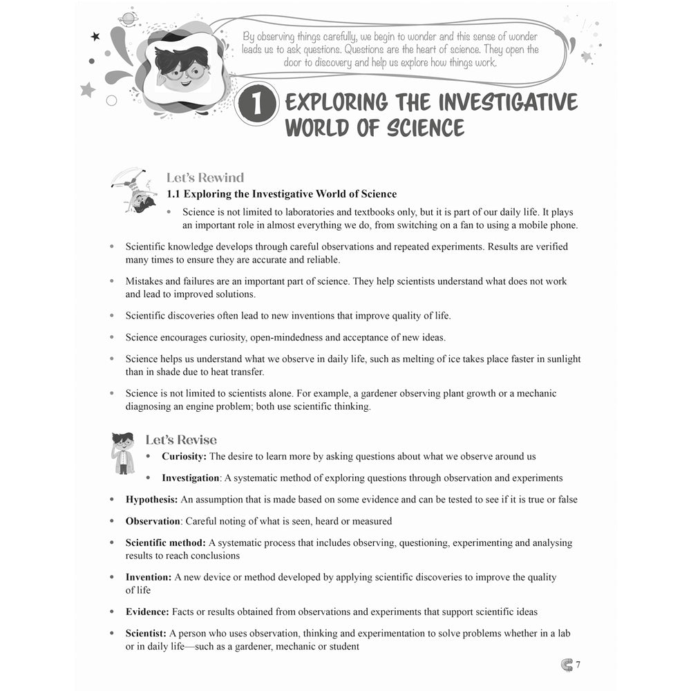 RISE DO AND LEARN SCIENCE  |  Class  VIII  |