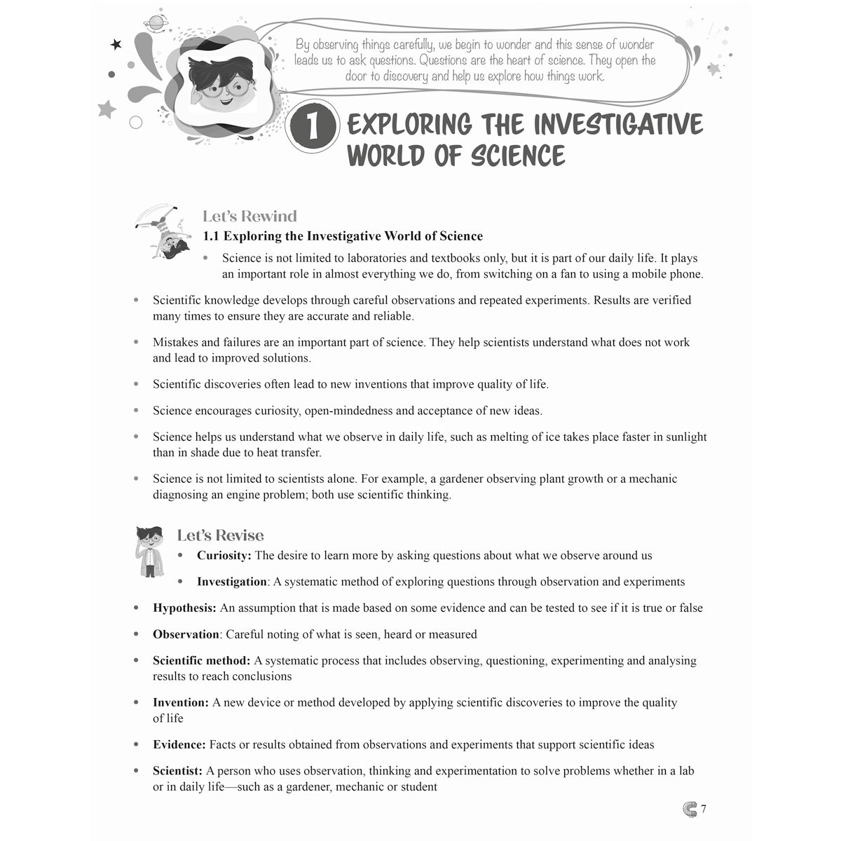 RISE DO AND LEARN SCIENCE  |  Class  VIII  |