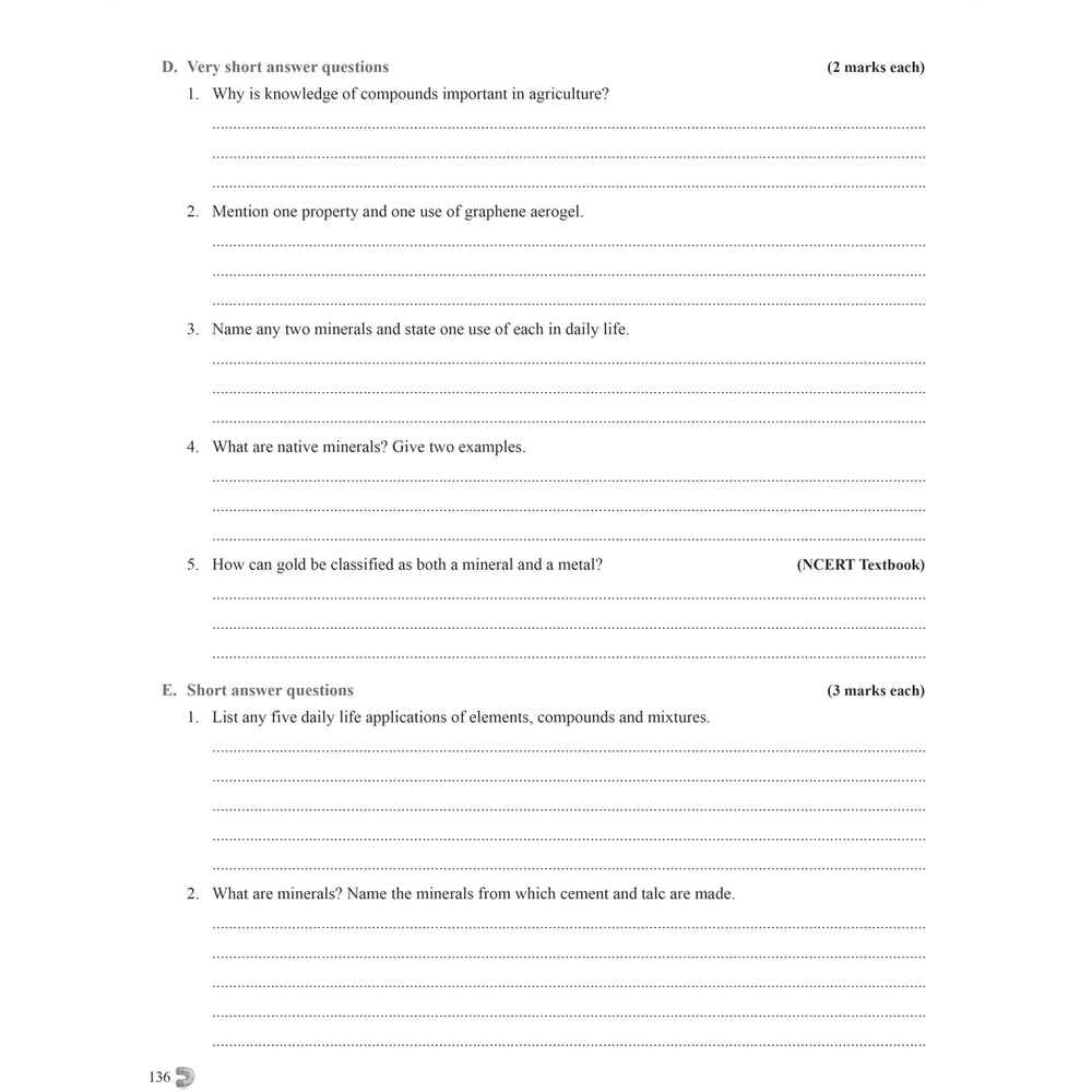 RISE DO AND LEARN SCIENCE  |  Class  VIII  |