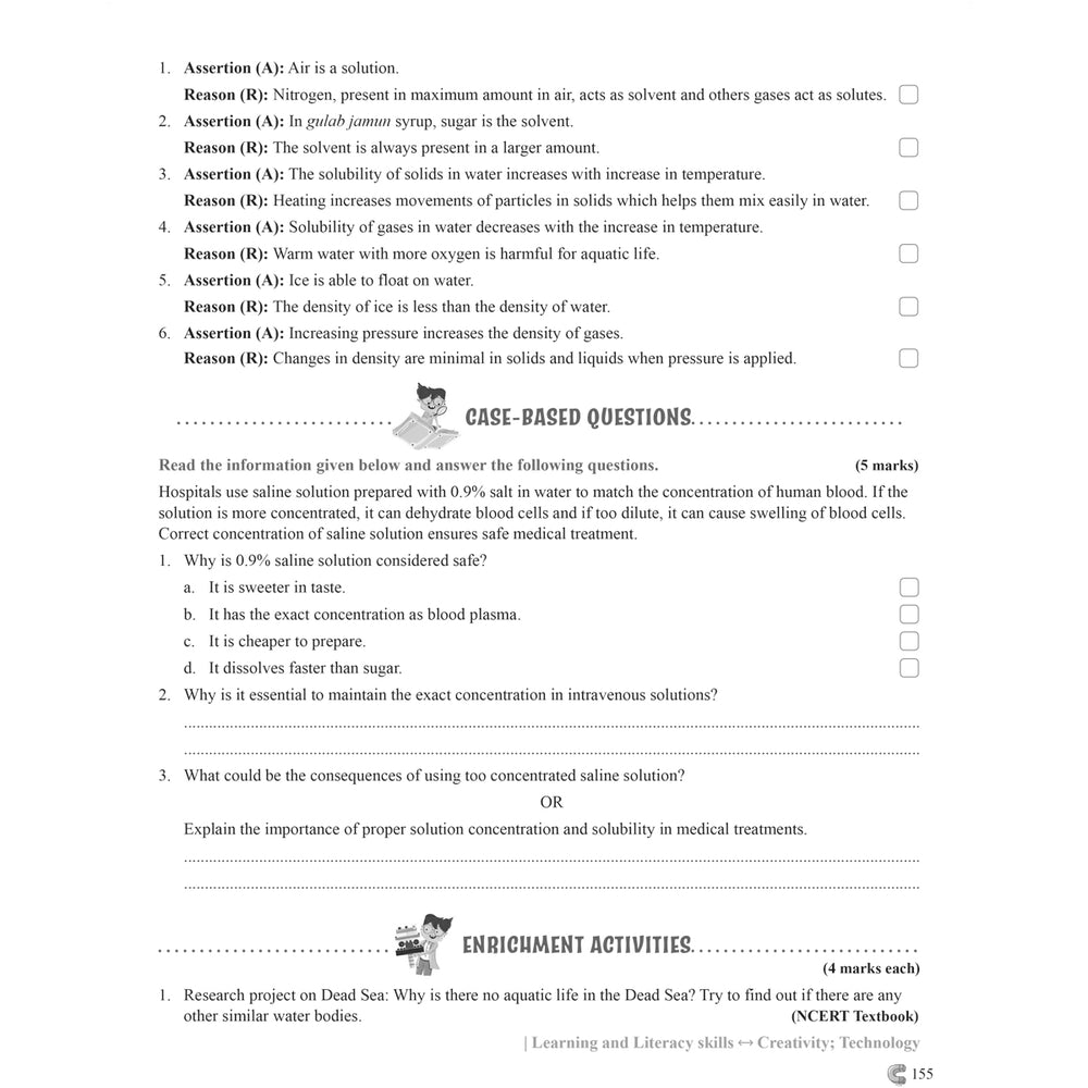 RISE DO AND LEARN SCIENCE  |  Class  VIII  |