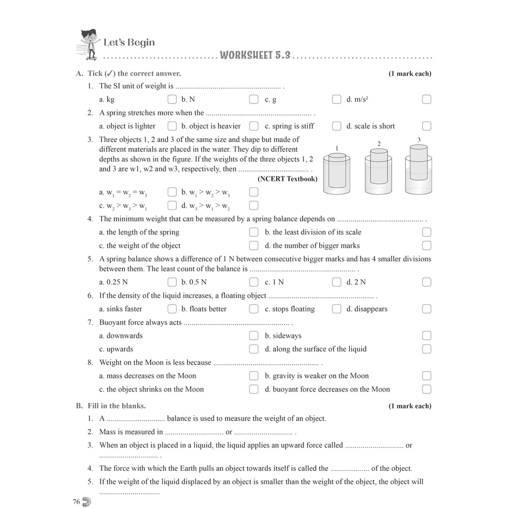 RISE DO AND LEARN SCIENCE  |  Class  VIII  |