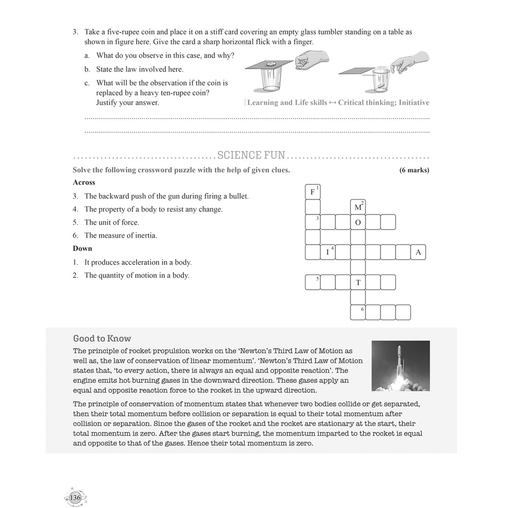RISE DO AND LEARN SCI.NCERT COMPANION  |  Class  IX  |