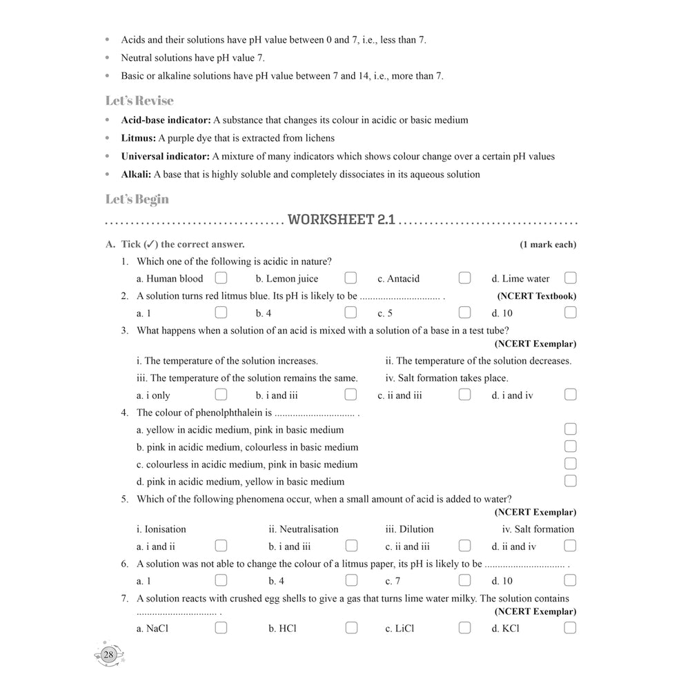 RISE DO AND LEARN SCI.NCERT COMPANION  |  Class  X  |