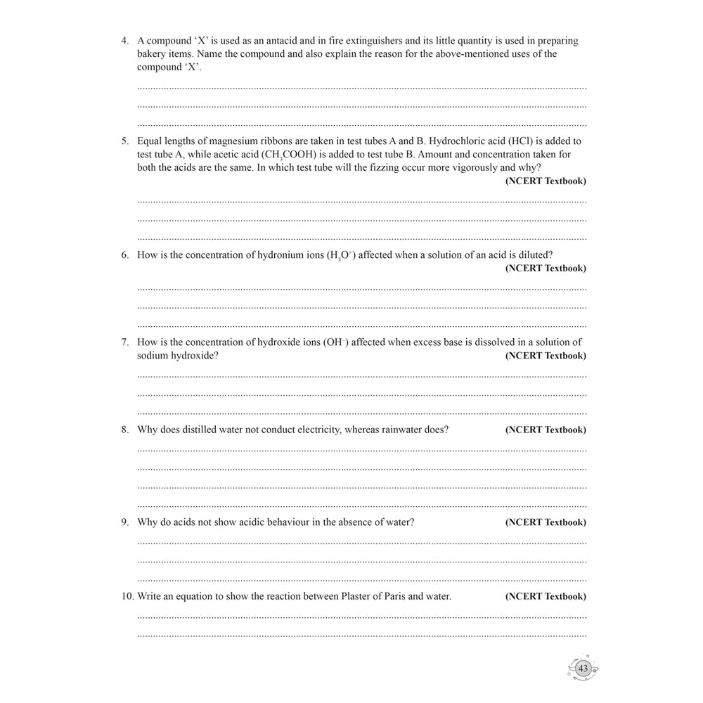 RISE DO AND LEARN SCI.NCERT COMPANION  |  Class  X  |
