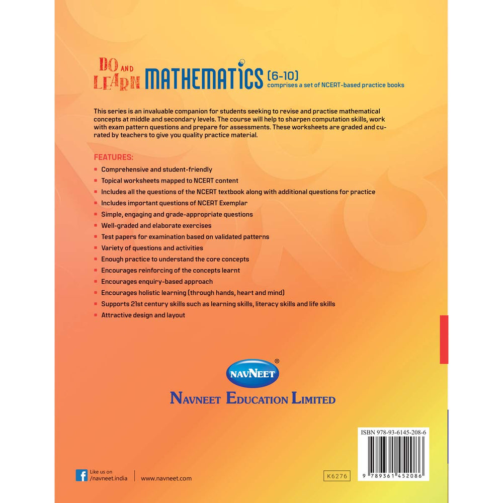 RISE DO AND LEARN MATH.NCERT COMPANION  |  Class  VI  |