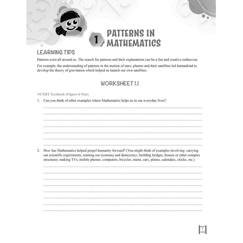 RISE DO AND LEARN MATH.NCERT COMPANION  |  Class  VI  |