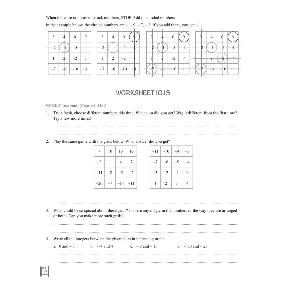 RISE DO AND LEARN MATH.NCERT COMPANION  |  Class  VI  |