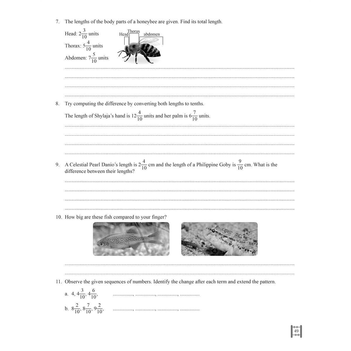 RISE DO AND LEARN MATHEMATICS  |  Class  VII  |  PART - 1