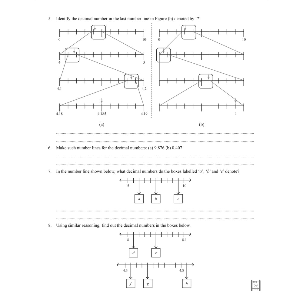 RISE DO AND LEARN MATHEMATICS  |  Class  VII  |  PART - 1