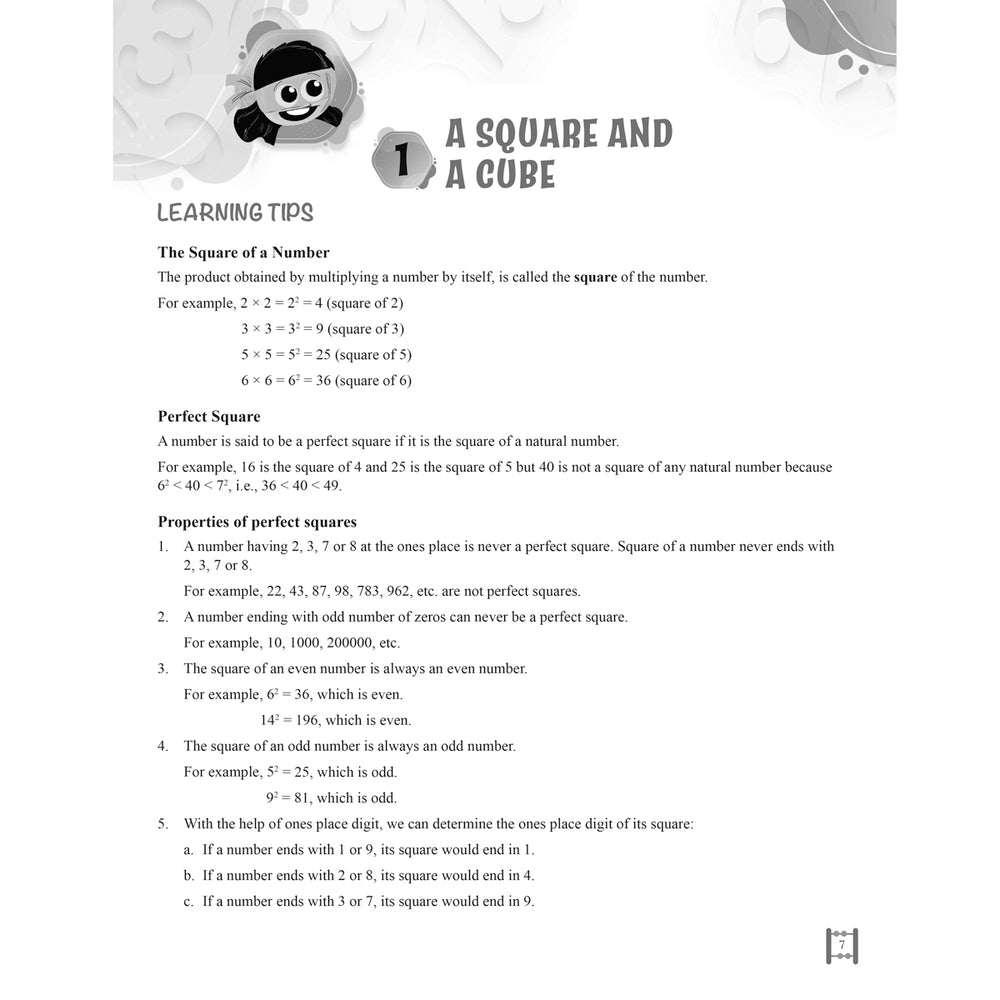 RISE DO AND LEARN MATHEMATICS  |  Class  VIII  |  PART - 1
