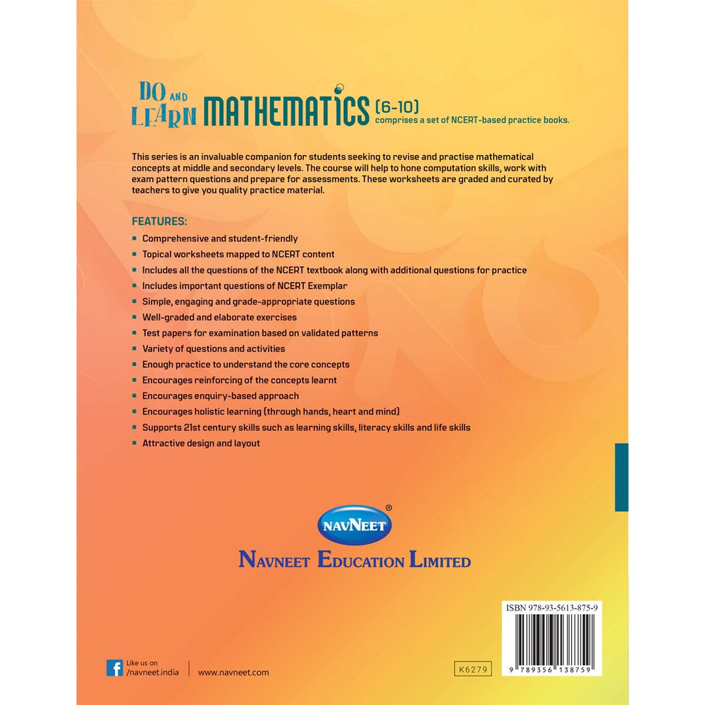 RISE DO AND LEARN MATH.NCERT COMPANION  |  Class  IX  |
