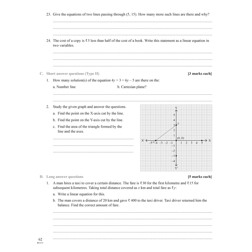 RISE DO AND LEARN MATH.NCERT COMPANION  |  Class  IX  |