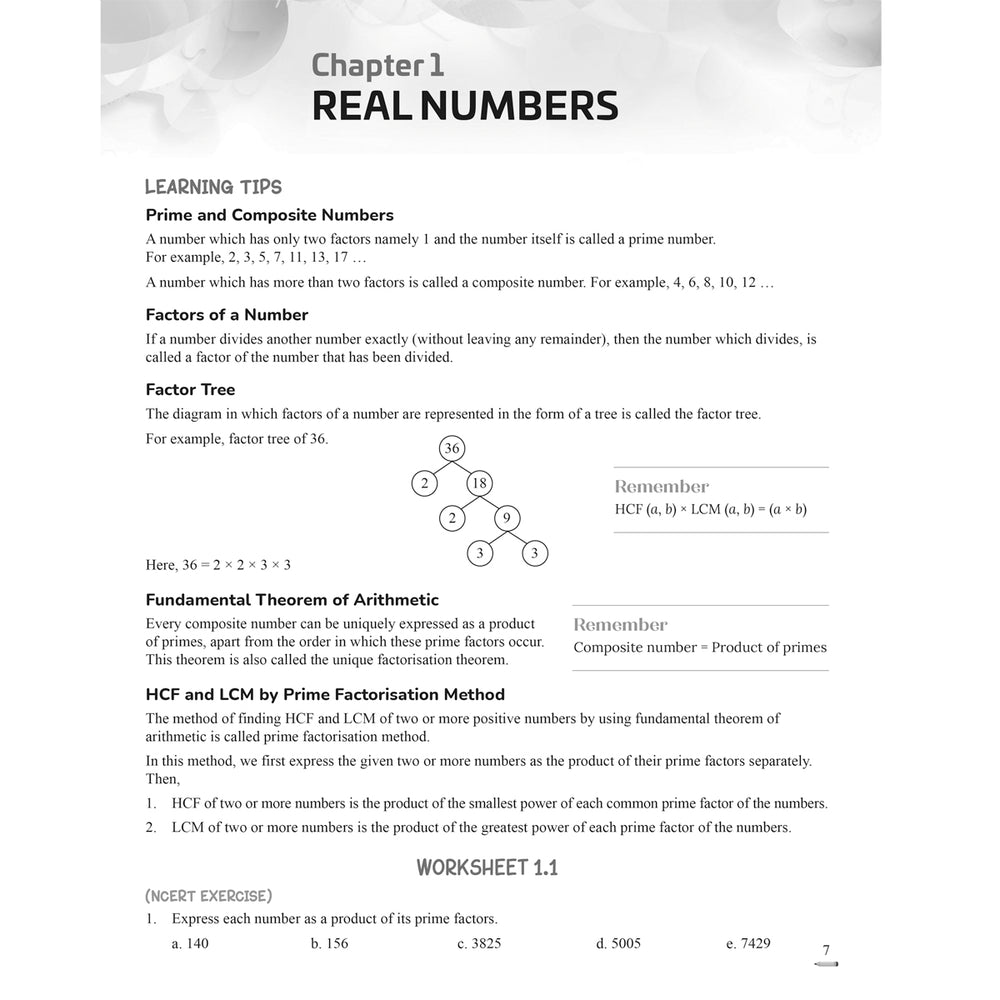 RISE DO AND LEARN MATH.NCERT COMPANION  |  Class  X  |